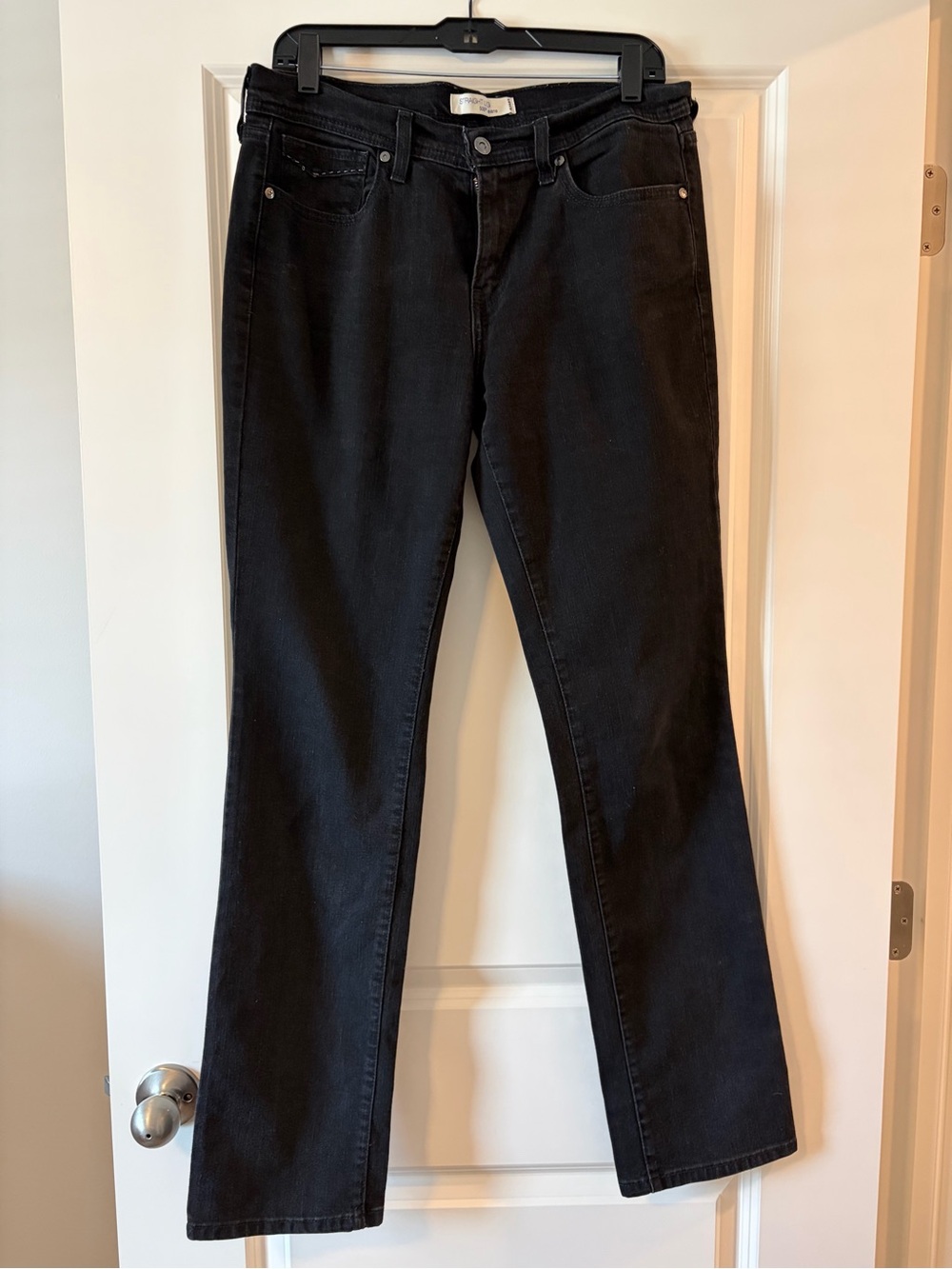 Levi’s Straight Leg 505 Women’s Jeans with Stitched Pocket Size 8L
